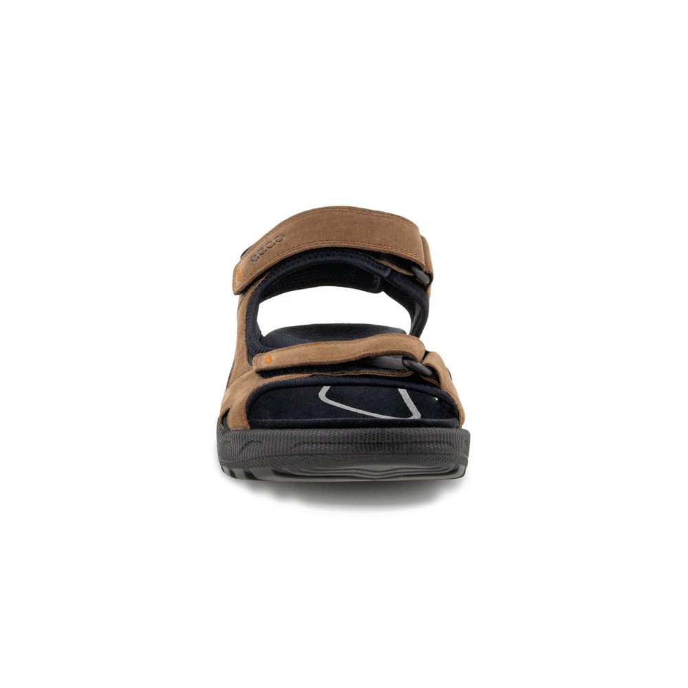 ECCO Mens Sandals Brown/Black - Onroads - LZX-435812